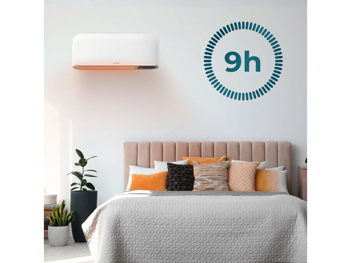 Calefactor mural Cecotec ReadyWarm 2000 Max Box Ceramic 2000W mando a distancia blanco