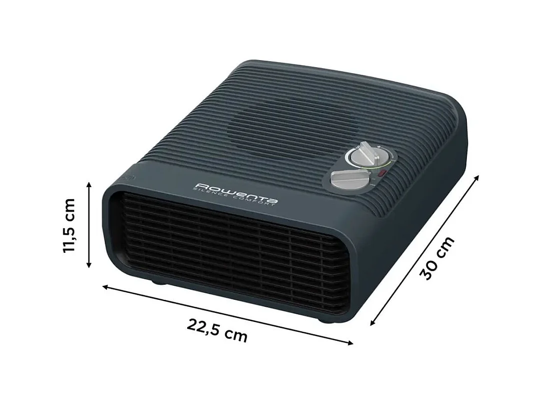 Calefactor Rowenta SO5115F0 2400W 2 potencias negro