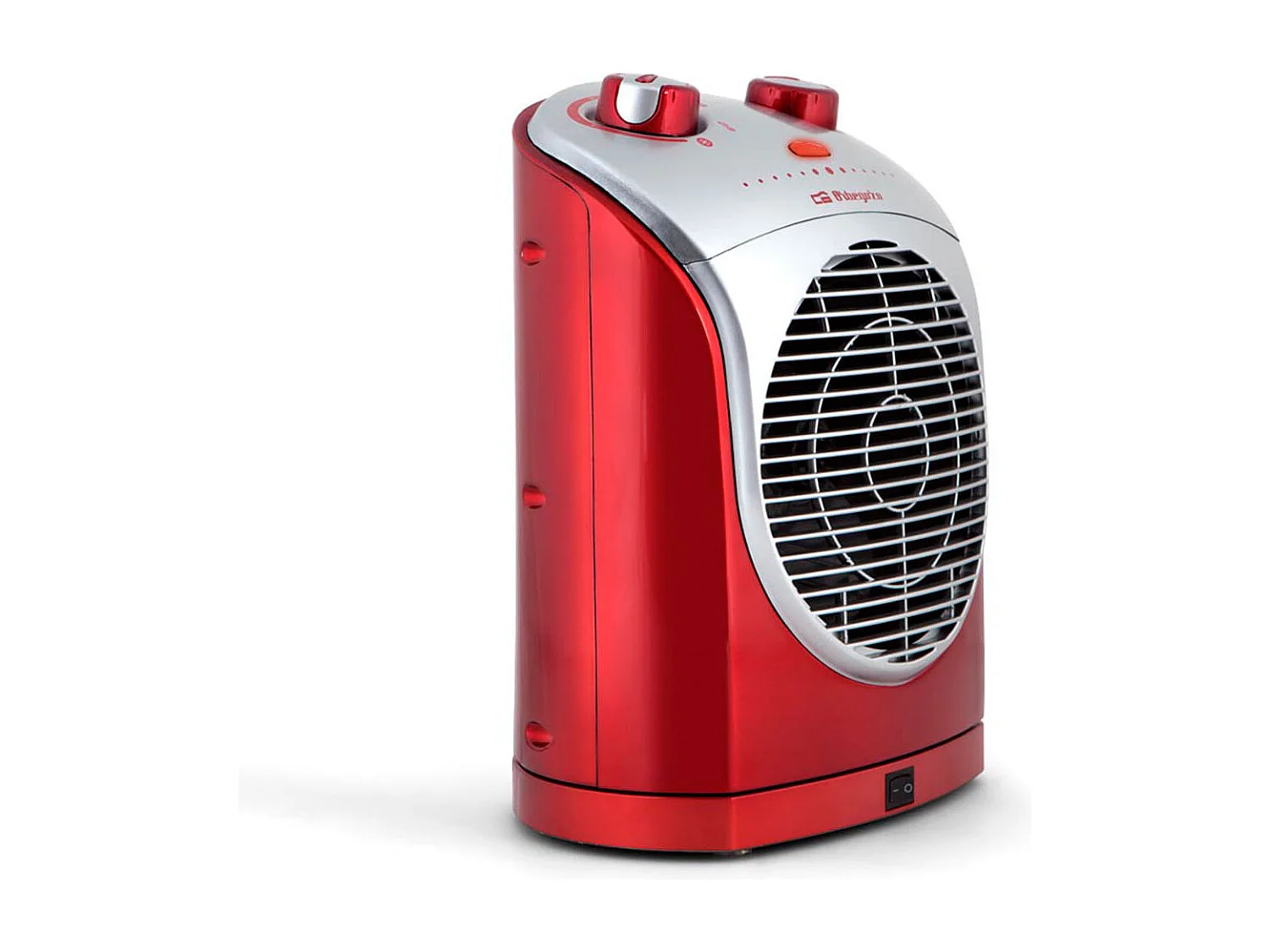 Calefactor ventilador Orbegozo FH 5025 2200W oscilante rojo