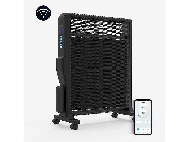 Radiador de mica Formosa 4020 Universal Blue 2000W WiFi control por voz negro