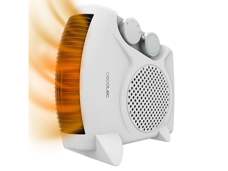 Calefactor ventilador Cecotec ReadyWarm 2000 Max Dual White 2000W diseño vertical blanco