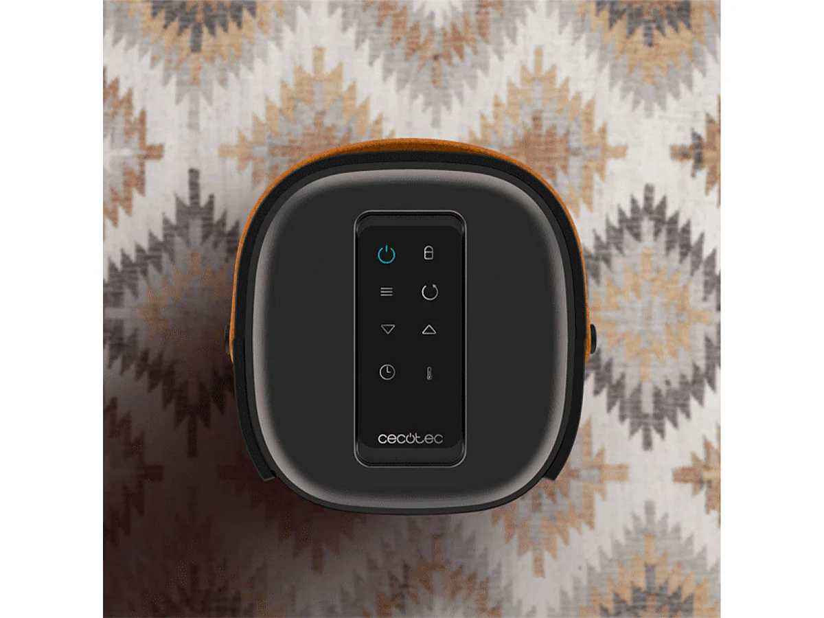 Calefactor cerámico Cecotec ReadyWarm 2070 Max Ceramic Rotate Smart 2000W oscilante negro