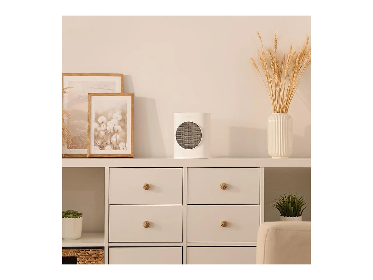 Calefactor de sobremesa Cecotec ReadyWarm 1570 Max Ceramic Smart 1500W 3 modos blanco