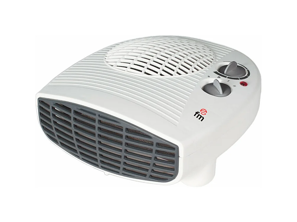 Calefactor ventilador Mallorca FM 2000W diseño horizontal blanco