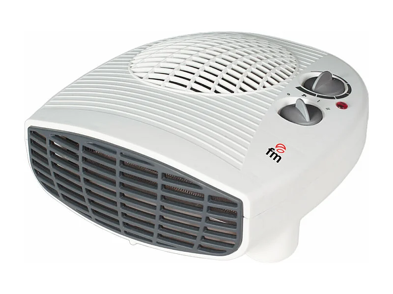 Calefactor ventilador Mallorca FM 2000W diseño horizontal blanco