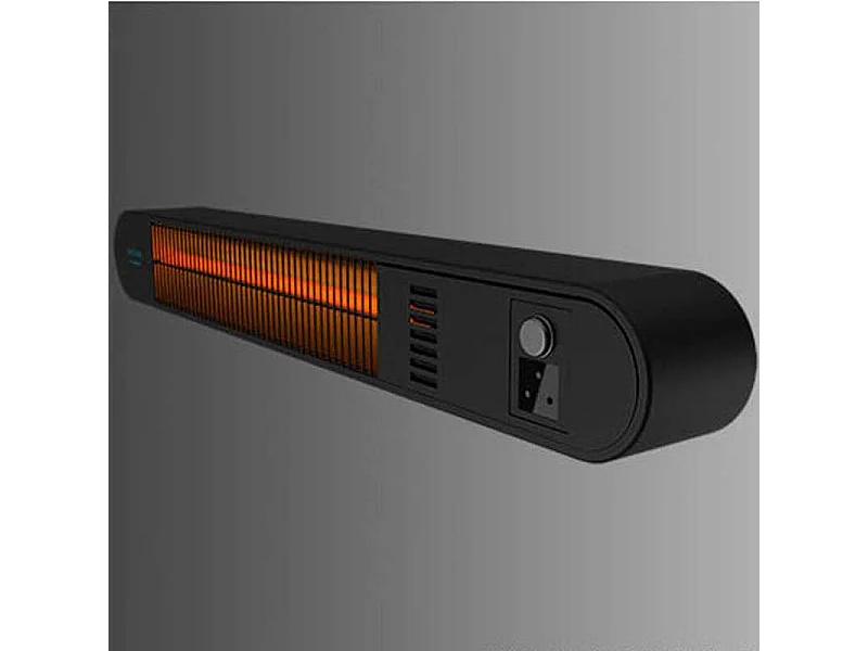 Calefactor halógeno Ready Warm 8600 Power Gold Cecotec 2000W IP55 negro