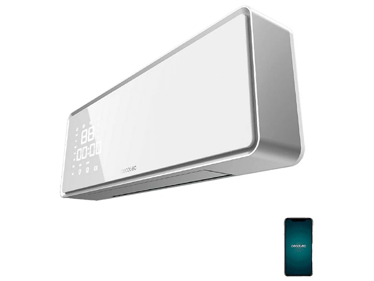 Calefactor cerámico Cecotec ReadyWarm 5350 Power Box Ceramic Connected 2000W WiFi blanco