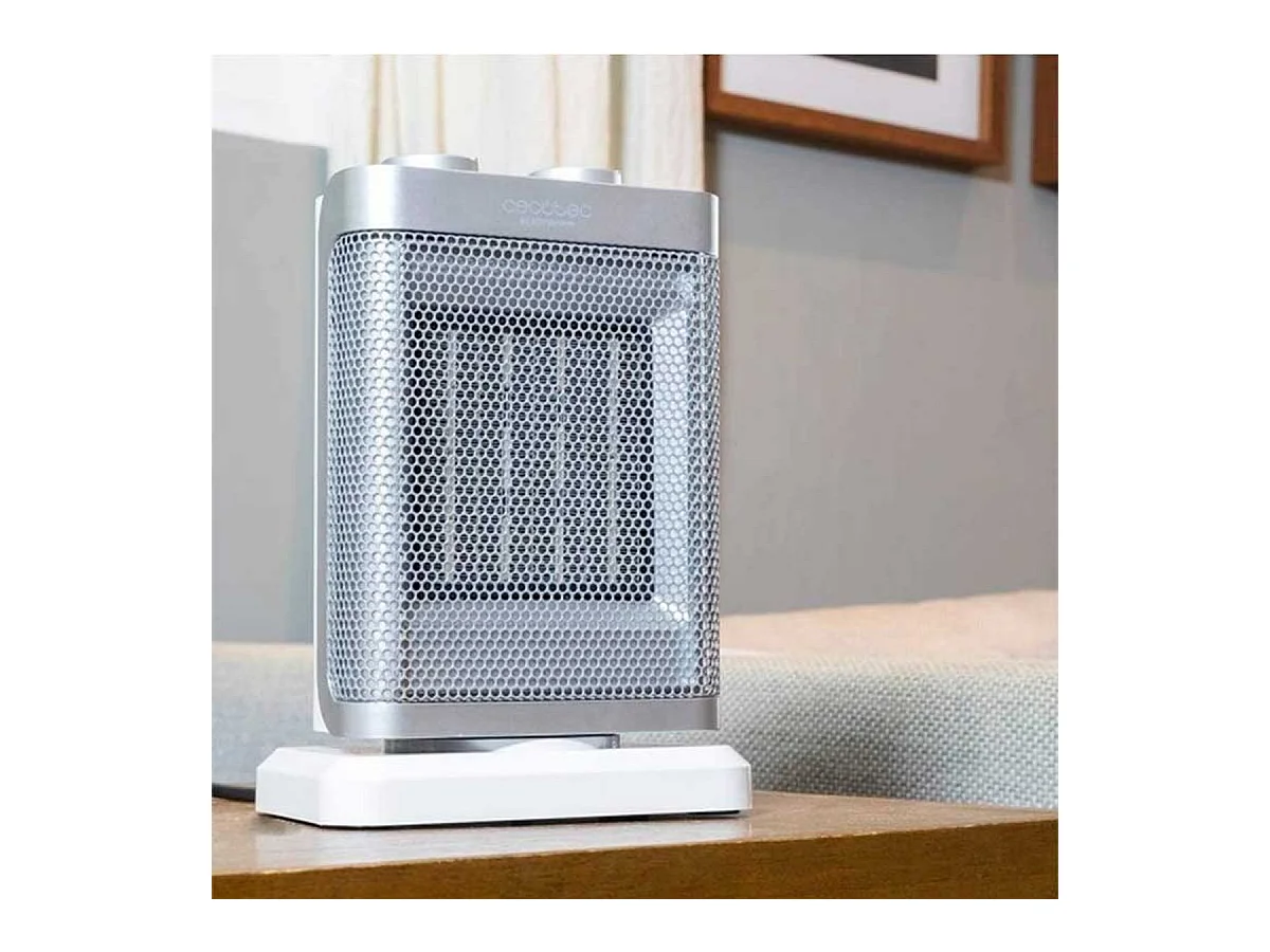 Calefactor cerámico oscilante Ready Warm 6100 Ceramic Rotate Cecotec 1500W 3 modos de funcionamiento