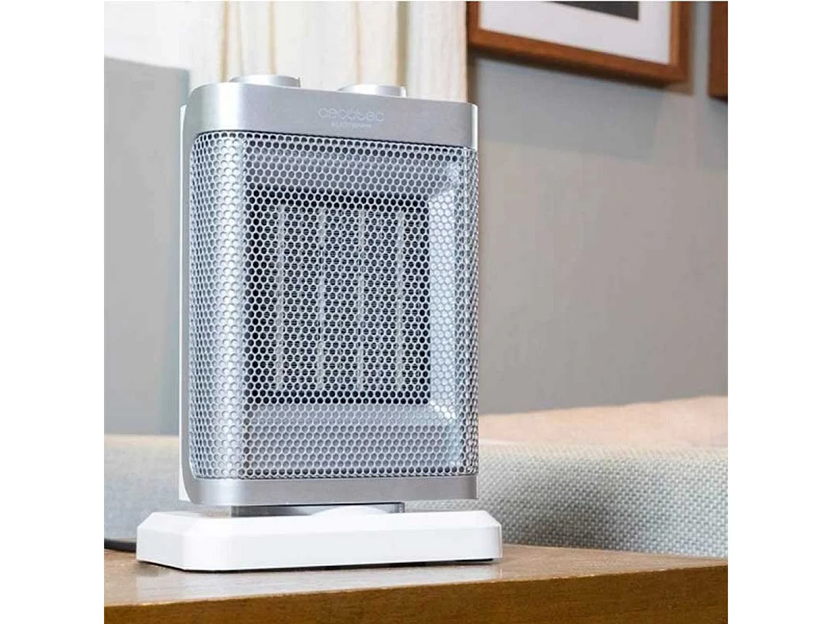 Calefactor cerámico oscilante Ready Warm 6100 Ceramic Rotate Cecotec 1500W 3 modos de funcionamiento
