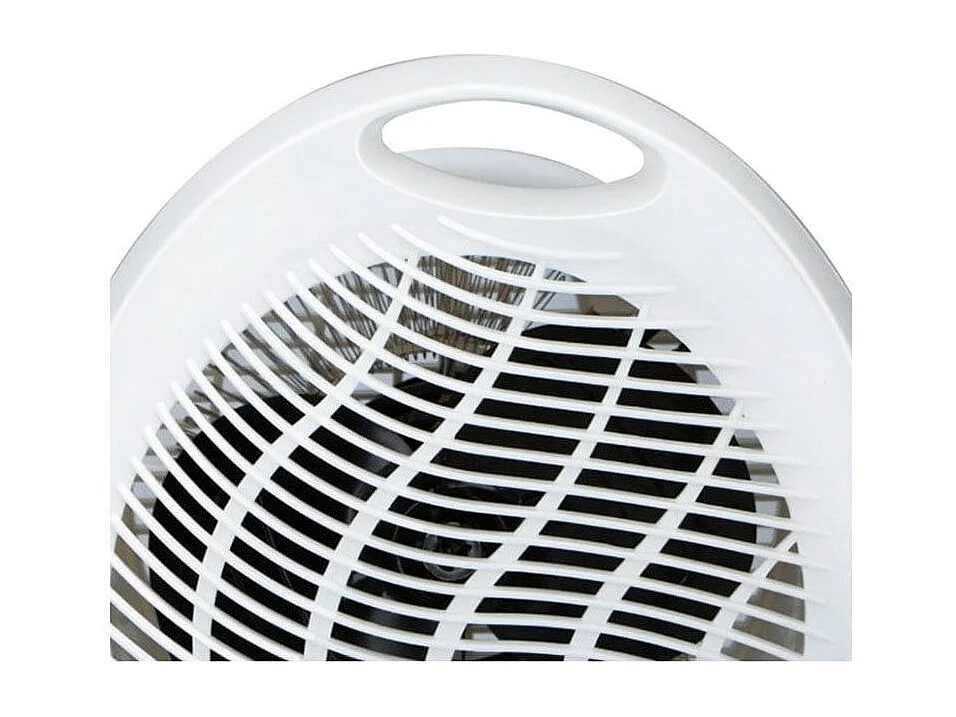 Calefactor vertical Alpina 2000W blanco 23x27x13,5 cm