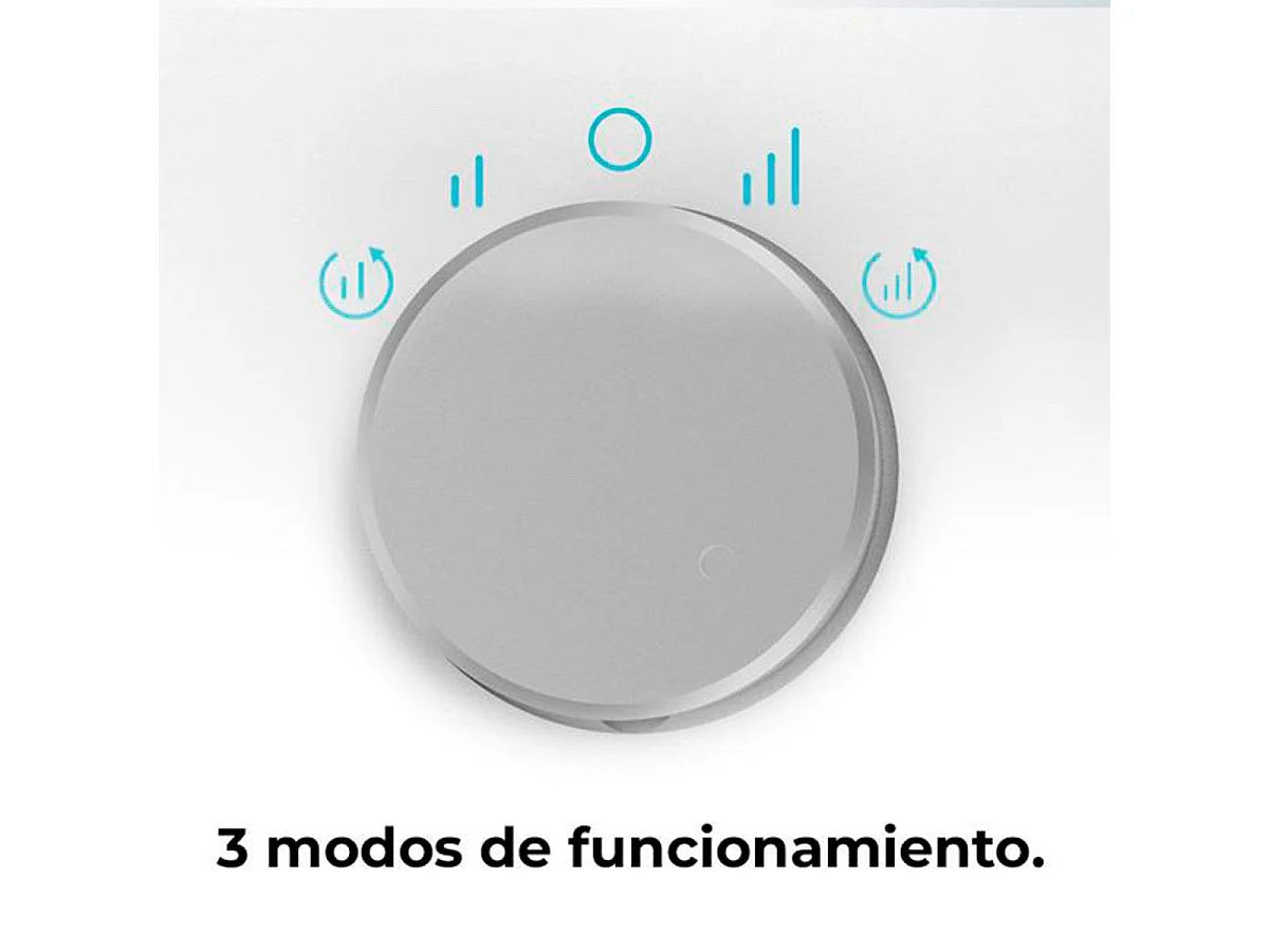 Calefactor cerámico Cecotec ReadyWarm 1500 Max Ceramic Rotate 1500W oscilante blanco