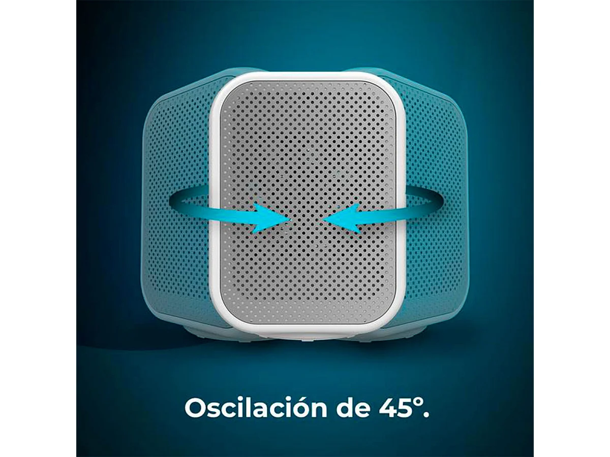 Calefactor cerámico Cecotec ReadyWarm 1500 Max Ceramic Rotate 1500W oscilante blanco