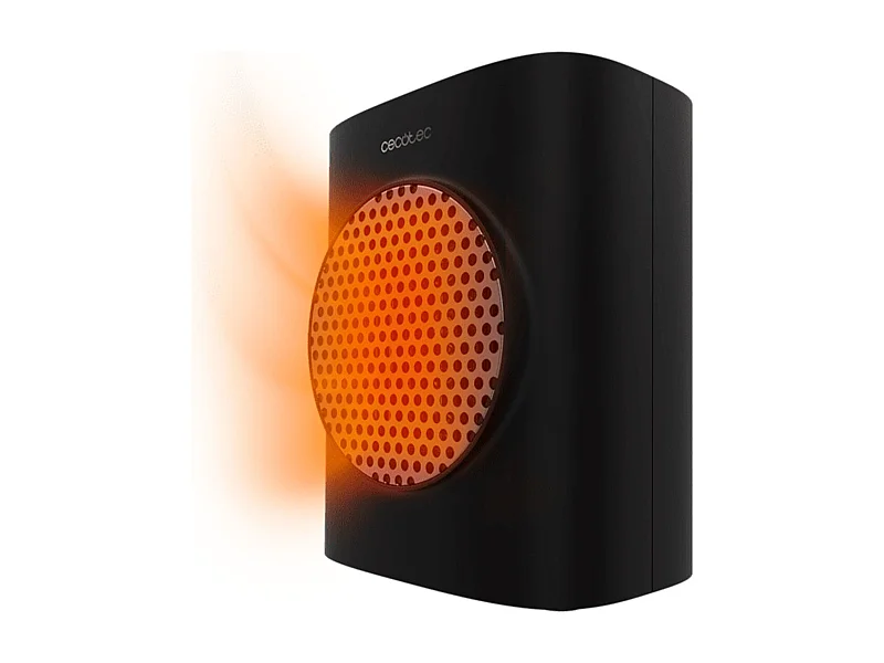 Calefactor cerámico Cecotec ReadyWarm 1570 Max Ceramic Rotate Smart 1500W oscilante negro