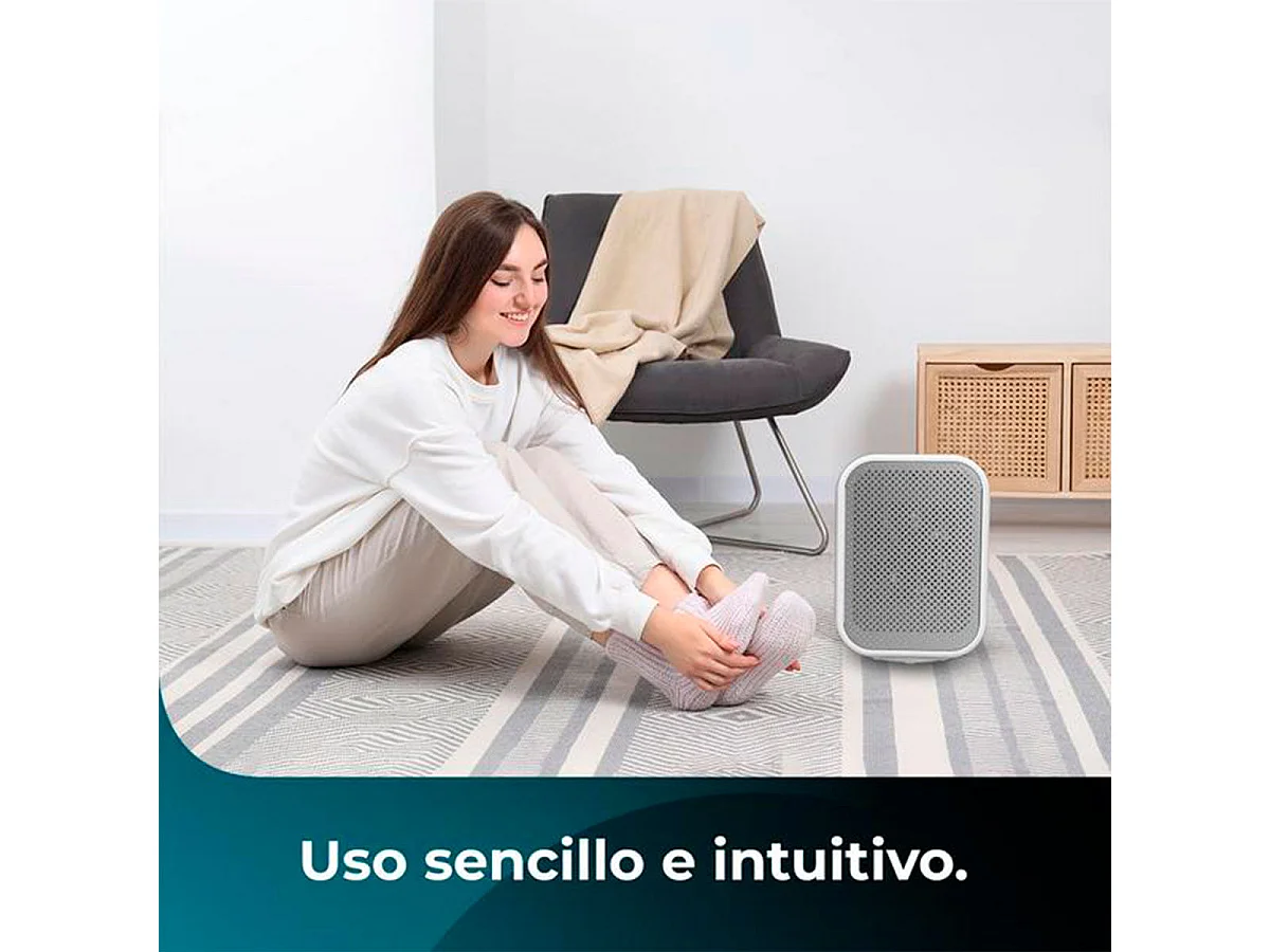 Calefactor cerámico Cecotec ReadyWarm 1500 Max Ceramic 1500W blanco