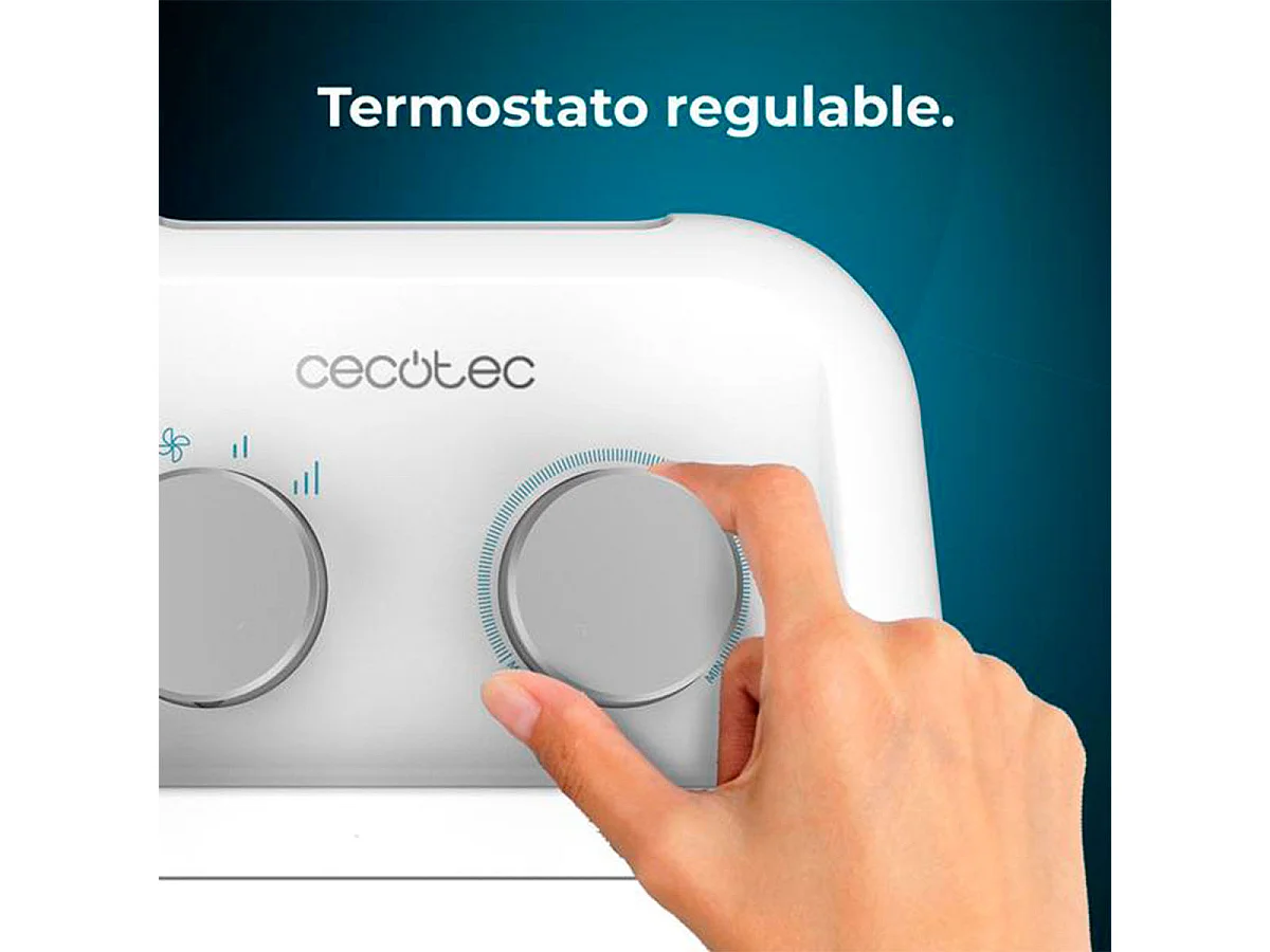 Calefactor cerámico Cecotec ReadyWarm 1500 Max Ceramic 1500W blanco