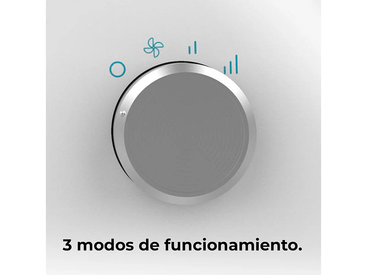 Calefactor cerámico Cecotec ReadyWarm 1500 Max Ceramic Design 1500W blanco