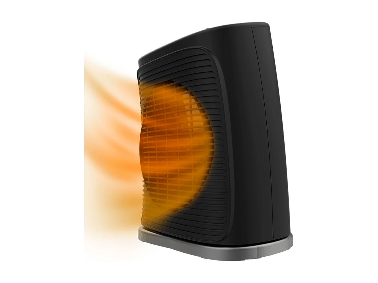 Calefactor ventilador Cecotec ReadyWarm 2050 Max Force Black 2000W diseño vertical negro