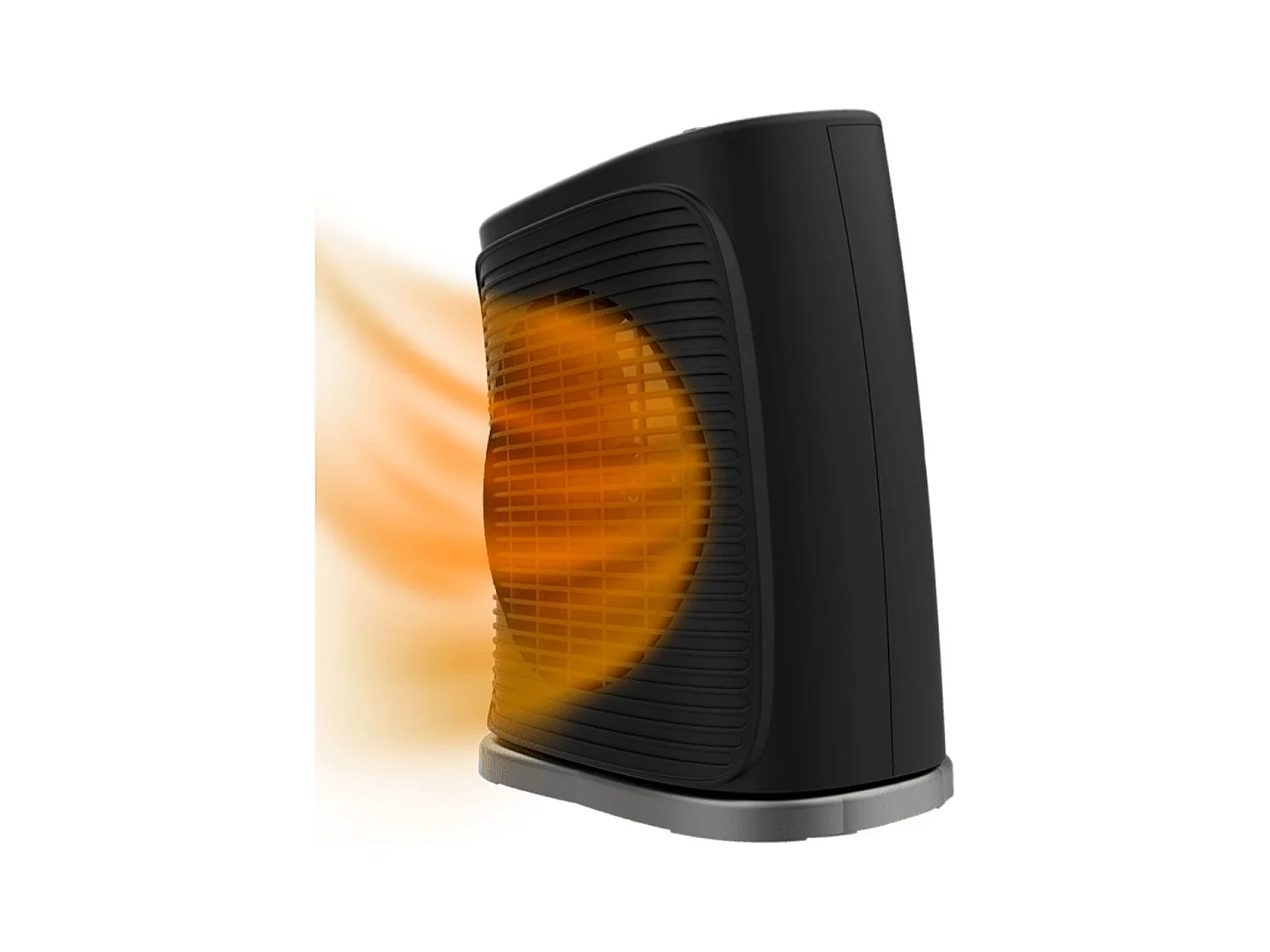 Calefactor ventilador Cecotec ReadyWarm 2050 Max Force Black 2000W diseño vertical negro