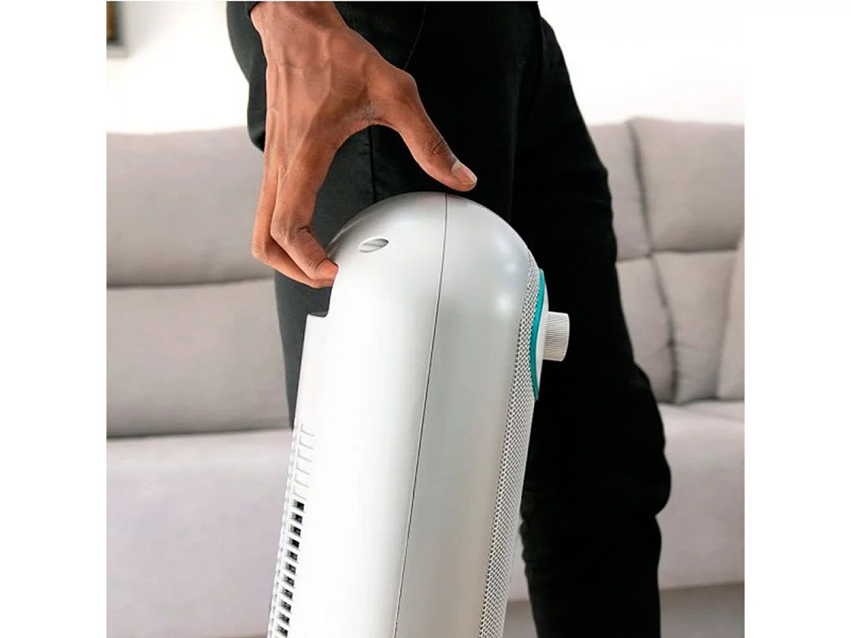 Calefactor cerámico Ready Warm 10050 Top Ceramic Pro Cecotec 2200W oscilante blanco