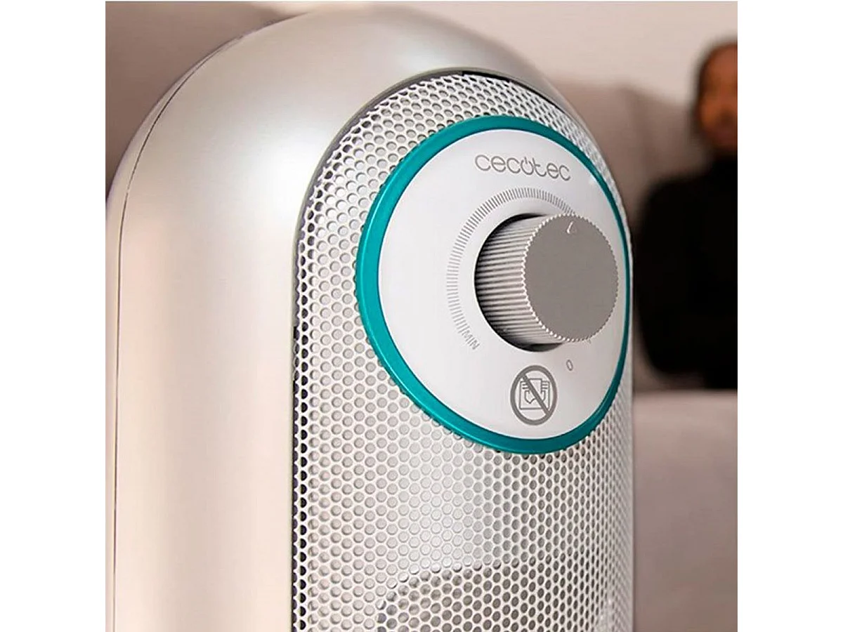 Calefactor cerámico Ready Warm 10050 Top Ceramic Pro Cecotec 2200W oscilante blanco