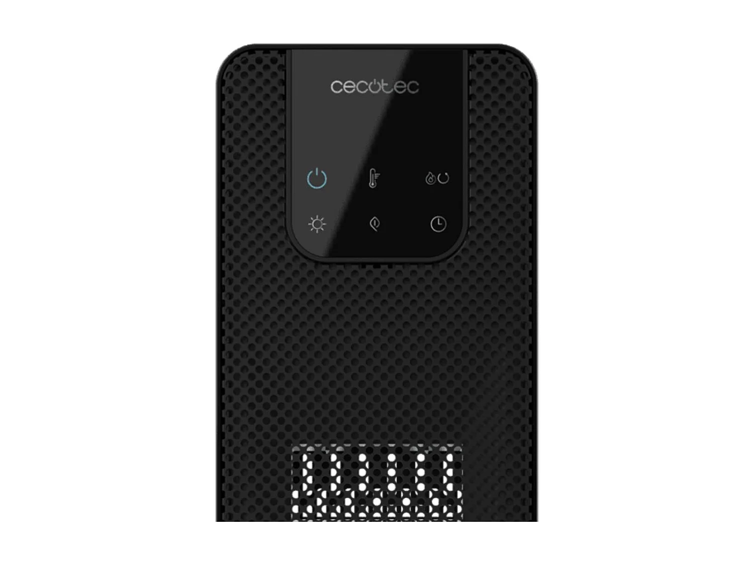 Calefactor de pie Cecotec ReadyWarm 2000 Max Ceramic Rotate Smart 2000W táctil 3 modos negro