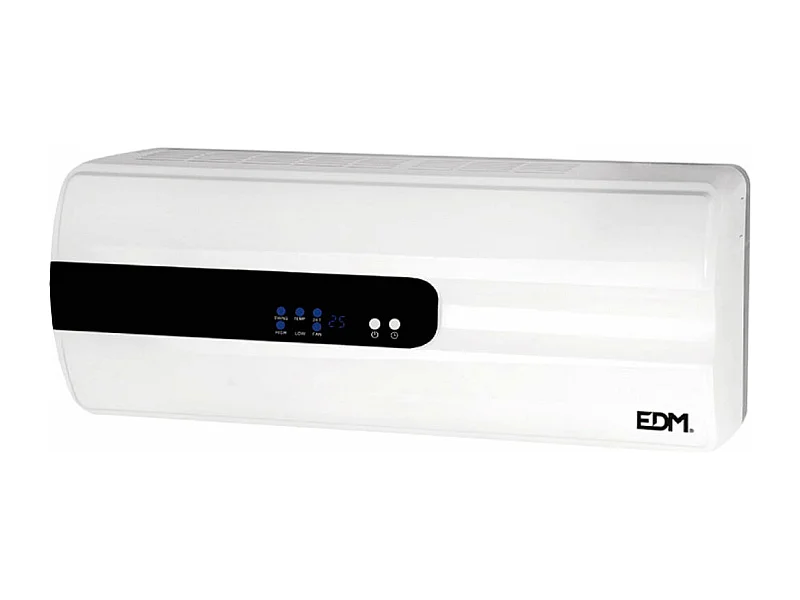 Calefactor split cerámico EDM 2000W mando a distancia blanco