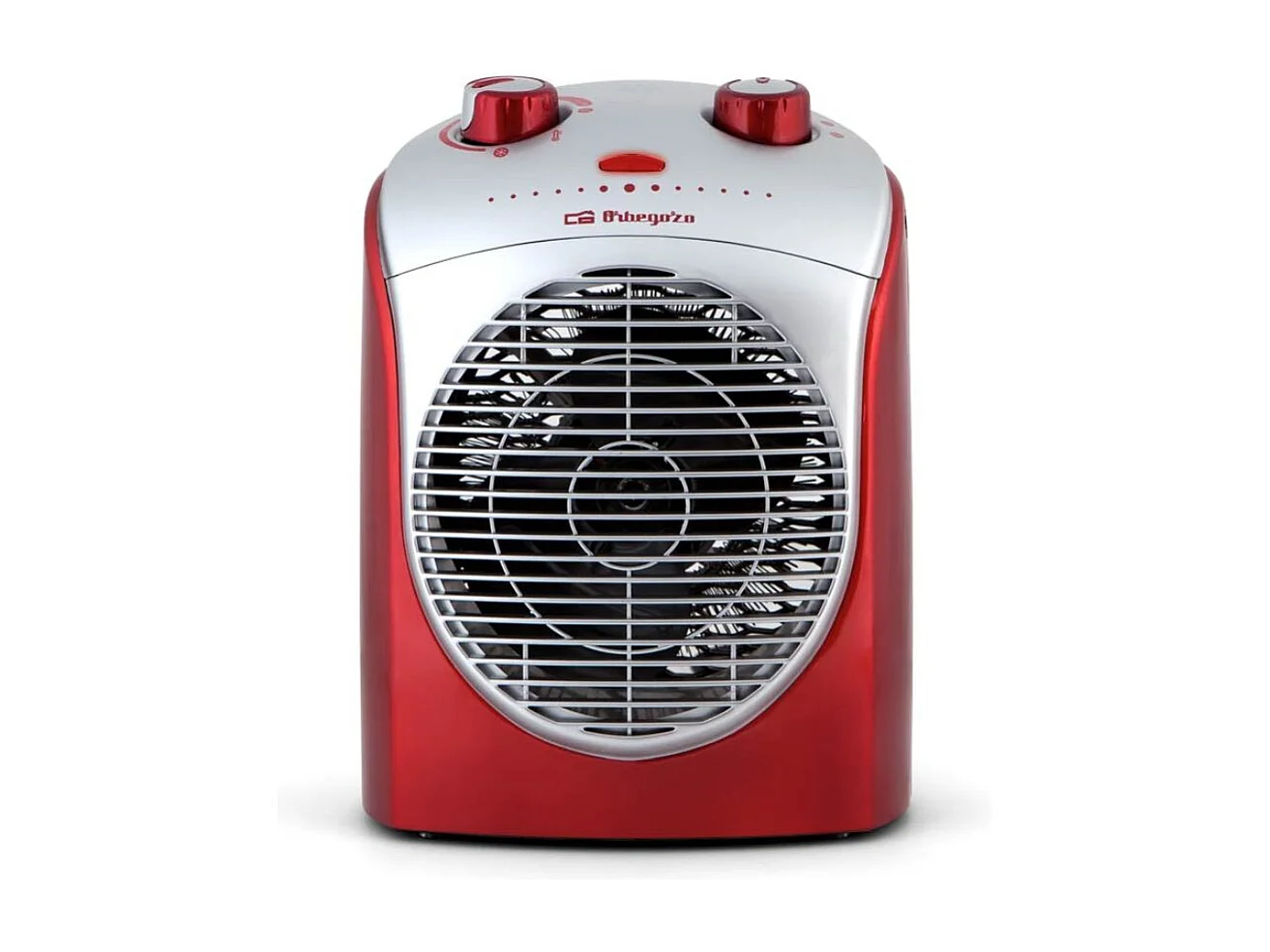 Calefactor cerámico Orbegozo FH5026 2200W 2 velocidades rojo