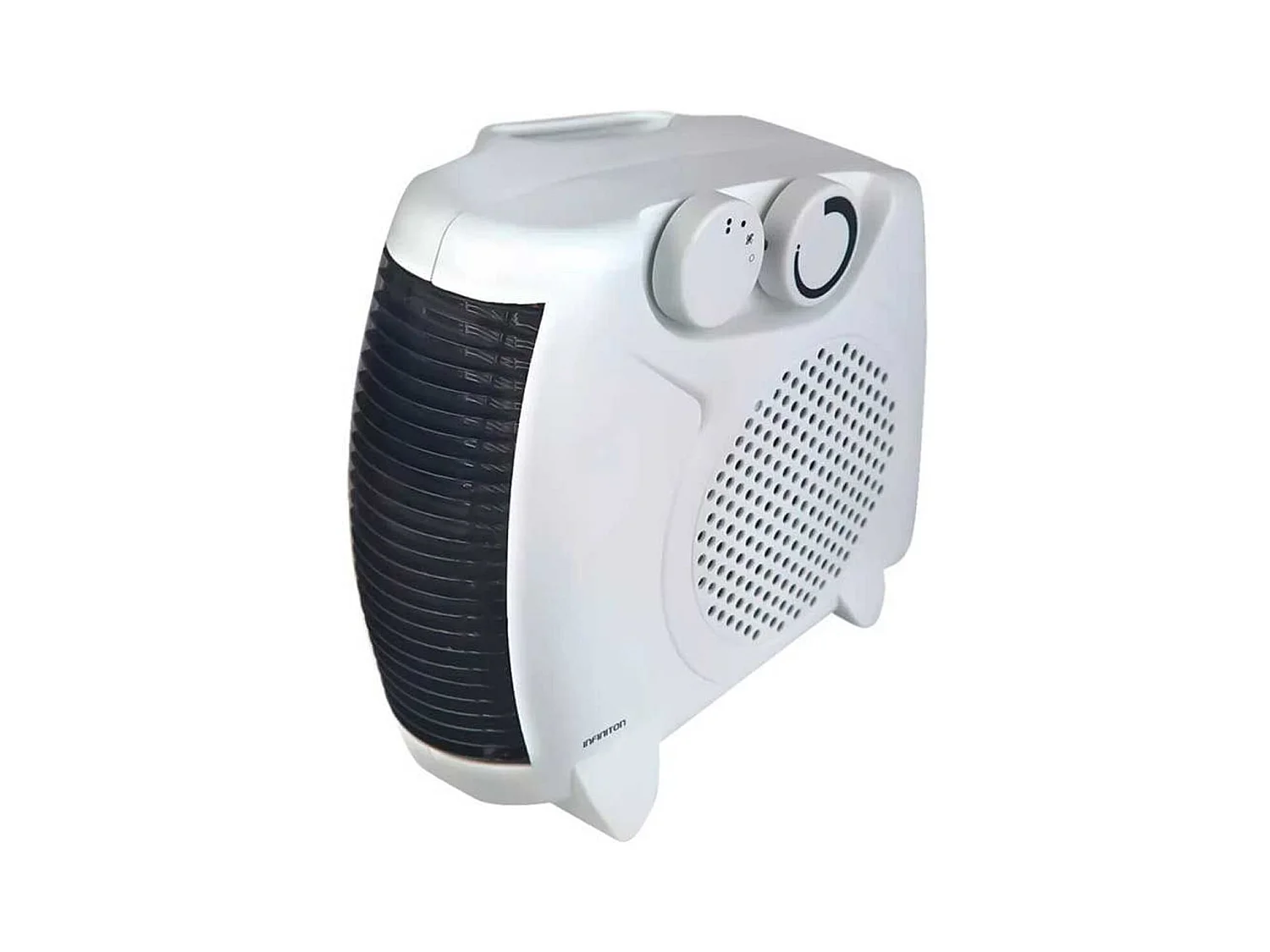 Calefactor ventilador Infiniton HBV-348C doble posición 2000W 3 niveles blanco