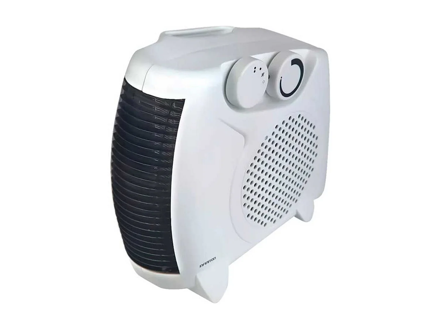 Calefactor ventilador Infiniton HBV-348C doble posición 2000W 3 niveles blanco
