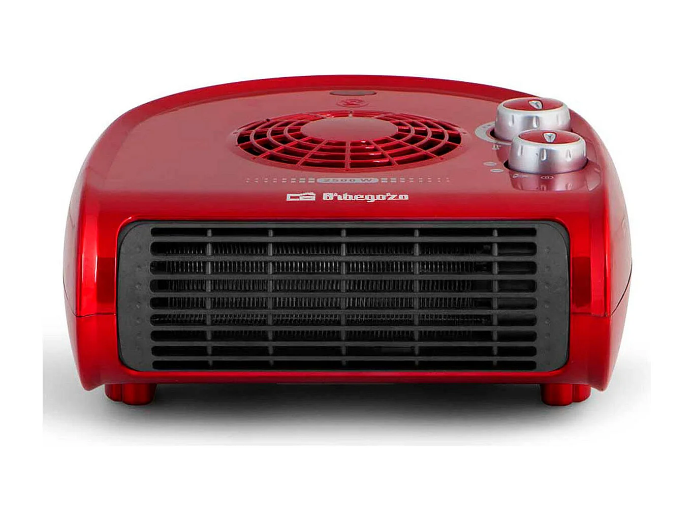 Calefactor ventilador Orbegozo FH 5033 2500W diseño horizontal rojo