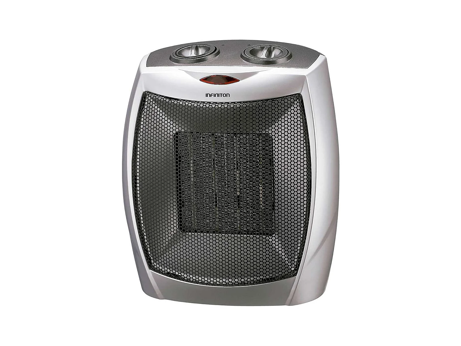 Calefactor ventilador Infiniton HPTC-902C 1500W termostato regulable gris