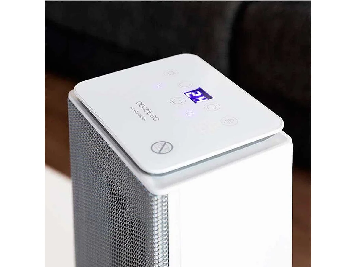 Calefactor cerámico Ready Warm 6400 Ceramic Sky Smart Cecotec 2000W oscilante  blanco