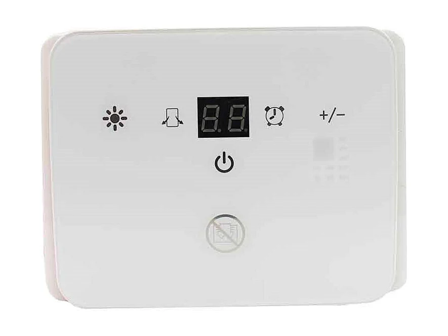 Termoventilador Lume Helios Home 2000W con temporizador y mando blanco