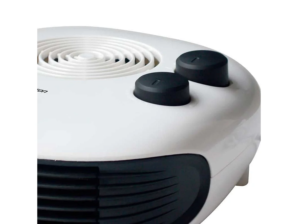 Calefactor ventilador Infiniton HBP-321H 2000W termostato mecánico 2 niveles blanco/negro