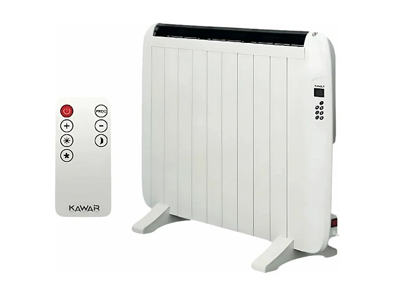 Emisor termoeléctrico Kawair KWEMI15RB 1500W con mando a distancia blanco