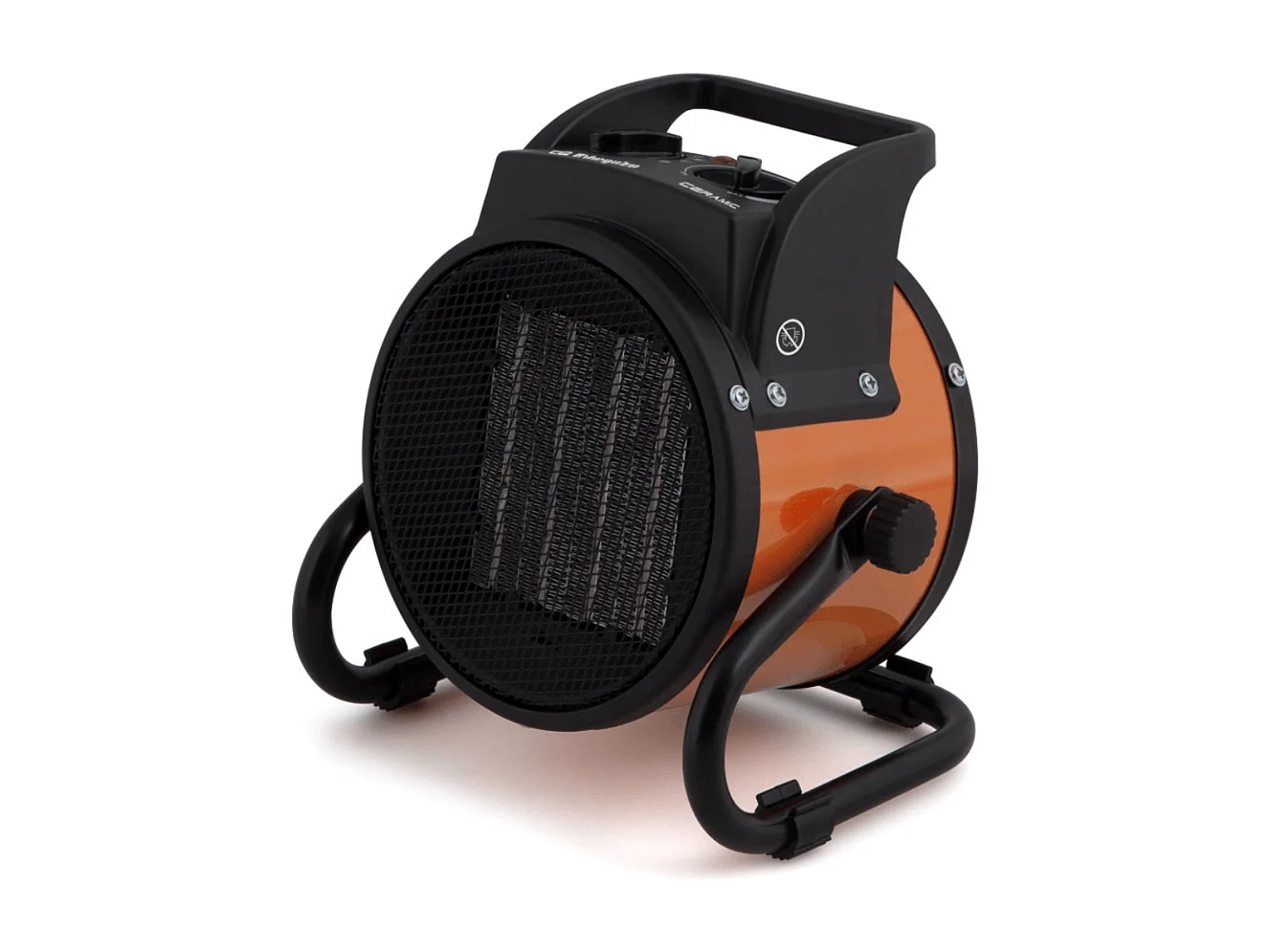 Calefactor cerámico Orbegozo FHR2040 2000W temperatura regulable naranja