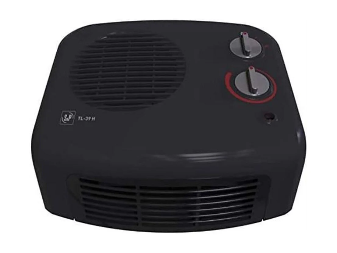 Calefactor SP TL-39H 2000W 2 potencias termostato regulable negro
