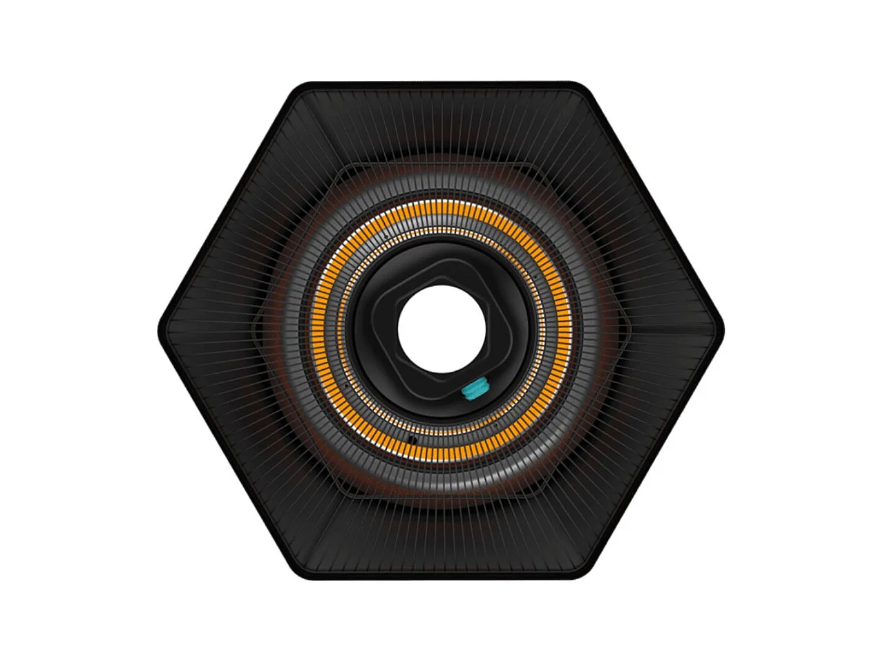 Calefactor de exterior Cecotec ReadyWarm 2000 Power Ceiling 2000W 3 potencias negro