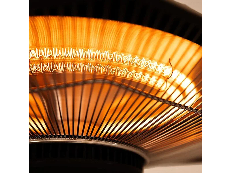 Calefactor de exterior Cecotec ReadyWarm 2000 Power Ceiling 2000W 3 potencias negro