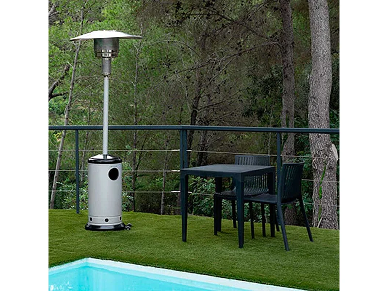 Calefactor exterior Ready Warm 8800 Outdoor Microclimate Cecotec 14000W inox