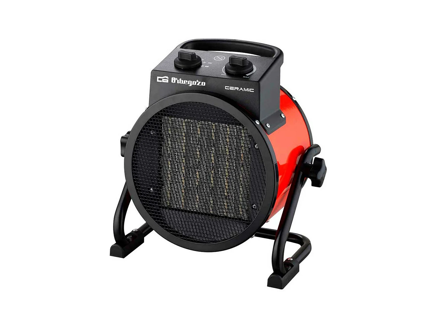 Calefactor cerámico Orbegozo FHR 3050 3000W + función ventilador rojo