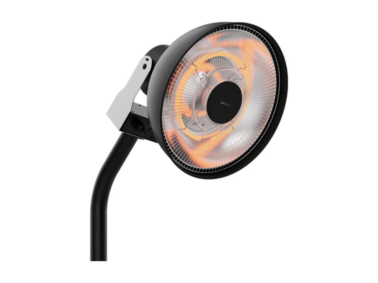 Calefactor de exterior Cecotec ReadyWarm 21000 Carbon Focus 2100W 3 niveles inclinable negro