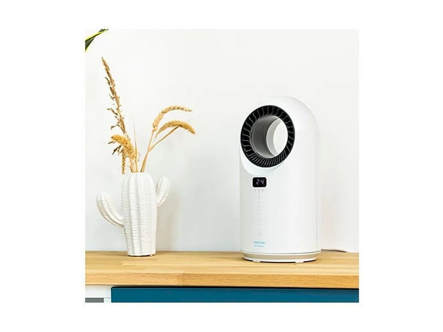 Calefactor Cecotec ReadyWarm 8200 Bladeless 1500W sin aspas blanco