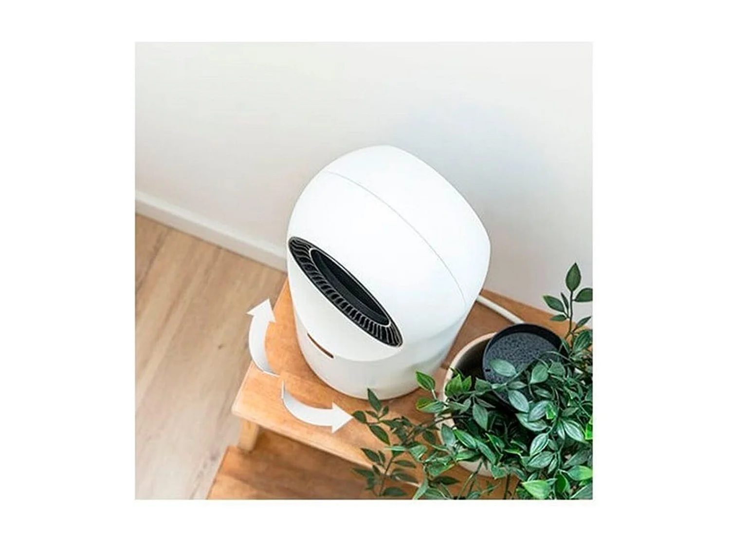 Calefactor Cecotec ReadyWarm 8200 Bladeless 1500W sin aspas blanco