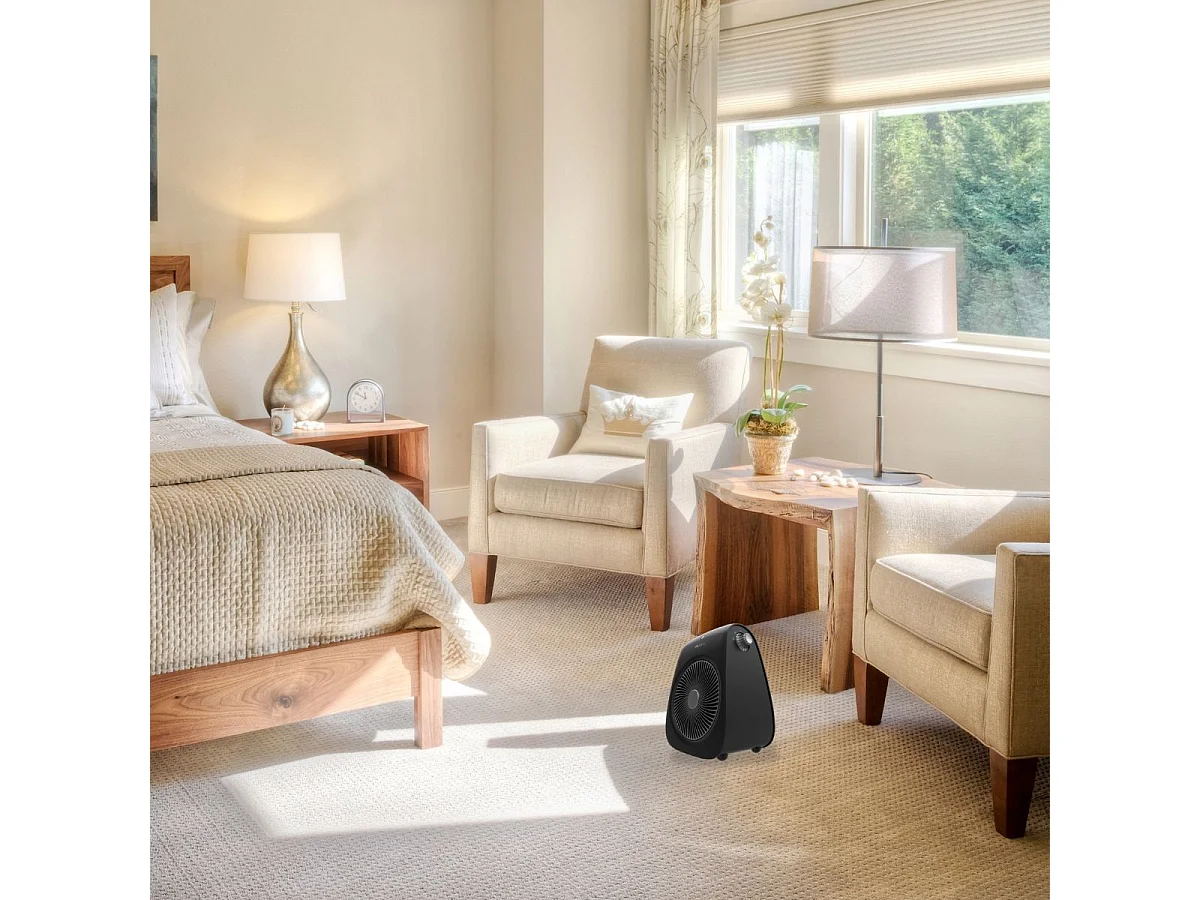 Termoventilador Cecotec ReadyWarm Force 2000W 2 potencias 3 modos negro