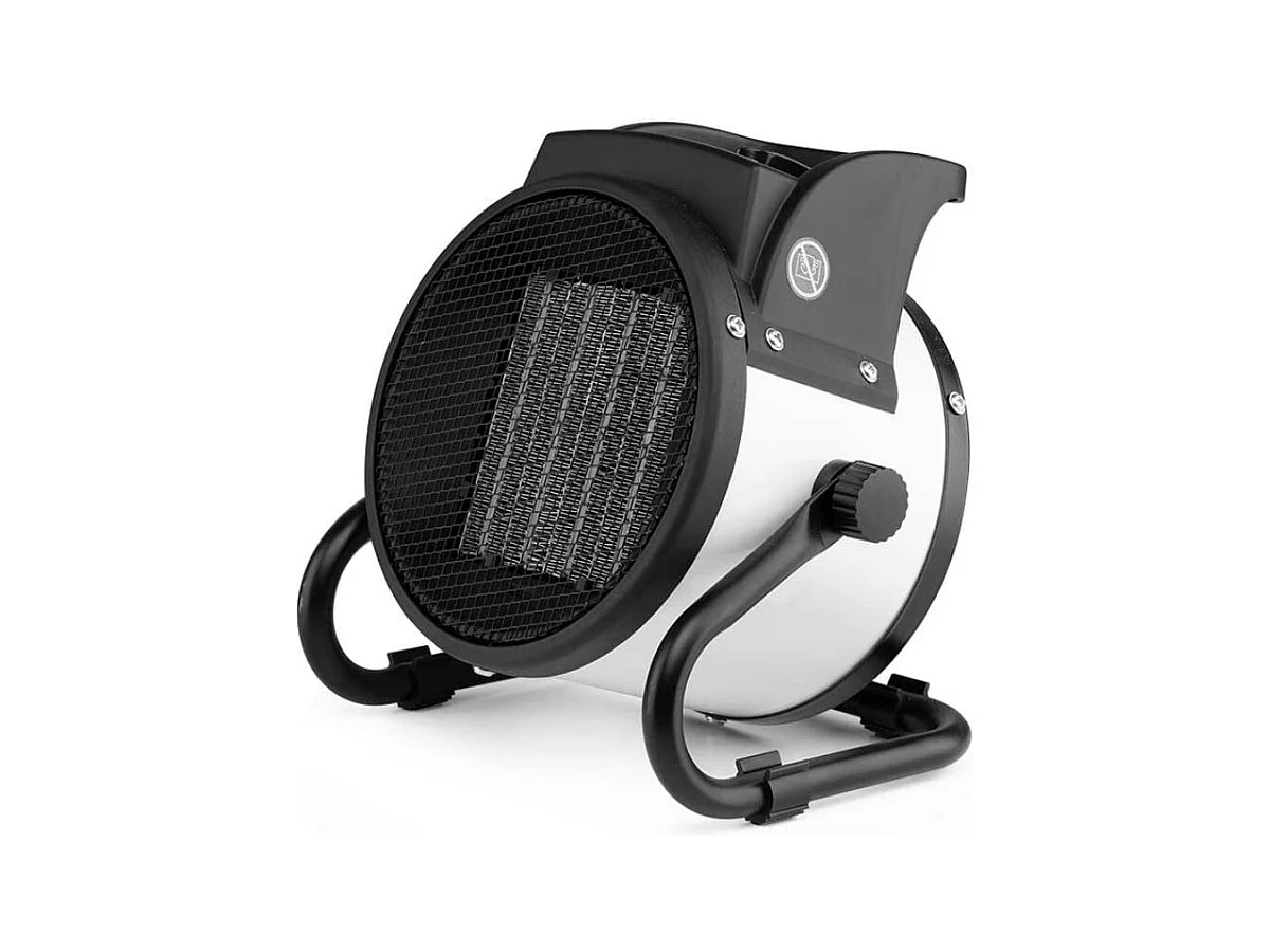 Calefactor cerámico Orbegozo FHR2045 2000W 2 potencias blanco/negro