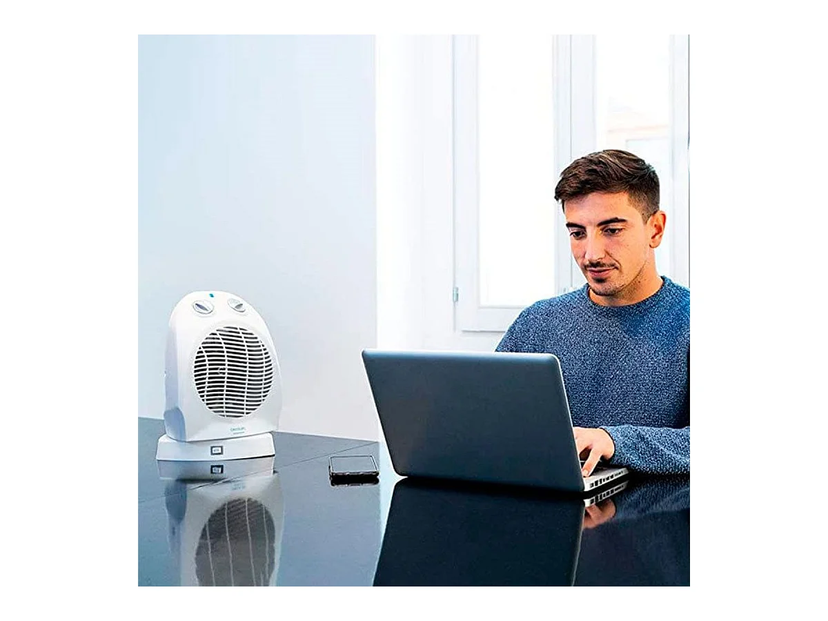 Termoventilador Cecotec ReadyWarm 9890 Rotate Force 2400W blanco