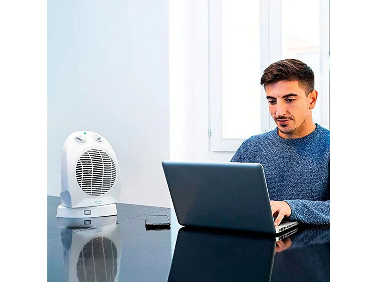 Termoventilador Cecotec ReadyWarm 9890 Rotate Force 2400W blanco