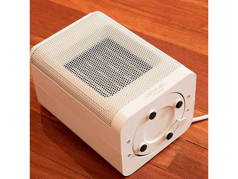 Calefactor cerámico oscilante Ready Warm 6150 Ceramic Rotate Style Cecotec 1500W 30dB blanco