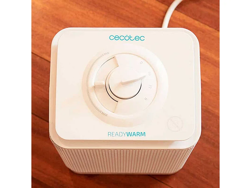 Calefactor cerámico oscilante Ready Warm 6150 Ceramic Rotate Style Cecotec 1500W 30dB blanco